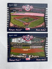 2007 Topps Opening Day - Nationals, Marlins #OD3 & Pirates Astros #OD13