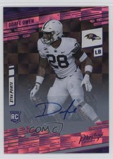 2021 Prestige Xtra Points Premium Pink Signatures 2/3 Odafe Oweh #258 Auto 0af3