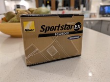 Nikon Sportstar EX 10x25 DCF Binoculars. Waterproof
