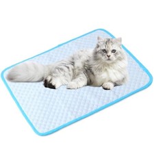 Cooling Mat for Dogs Pad cat Mat Pupy Pads Ice Silk Cooling Pads Bed for Cats