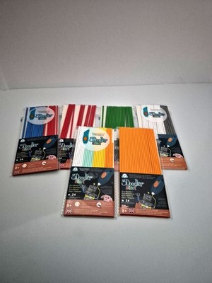 3Doodler Eco-Plastic Multicolor Filament for 3Doodler Start 3D Printing Pen