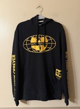Wu-Tang X Mitchell  NessHoodie Wu Globe Raekwon Sweatshirt Size XL Vintage