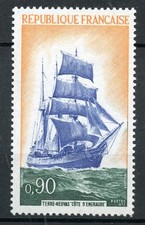 🦬Timbre France N°1717 - Luxe ** - Terre Neuvas - MNH** - 1972🦬