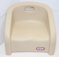 Vintage Little Tikes Toddler/Child/Kid Booster Seat w/Handle Beige, Clean, guc