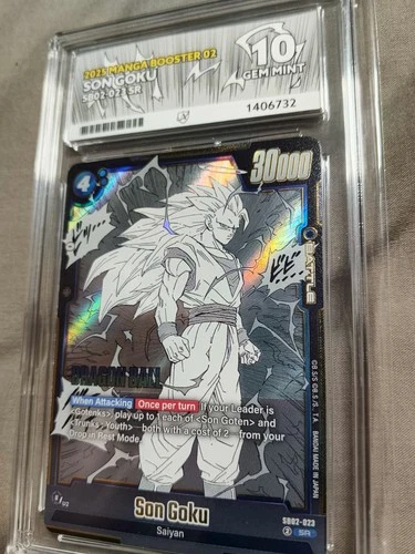 Son Goku Manga Booster Fusion World SB01-023 SR Ace 10