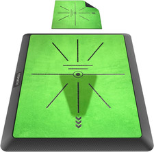 Golf Hitting Mat, Golf Training Mat for Swing Path Feedback Detection Batting,Ex