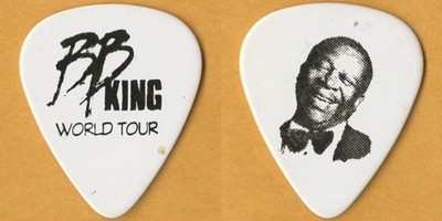 BB King 1997 Deuces Wild concert tour issued stage Guitar Pick