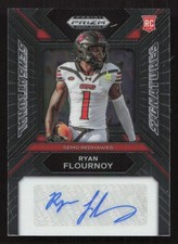 2024 Panini Prizm Draft Picks Ryan Flournoy Auto Sensational Signatures #SS-RFL