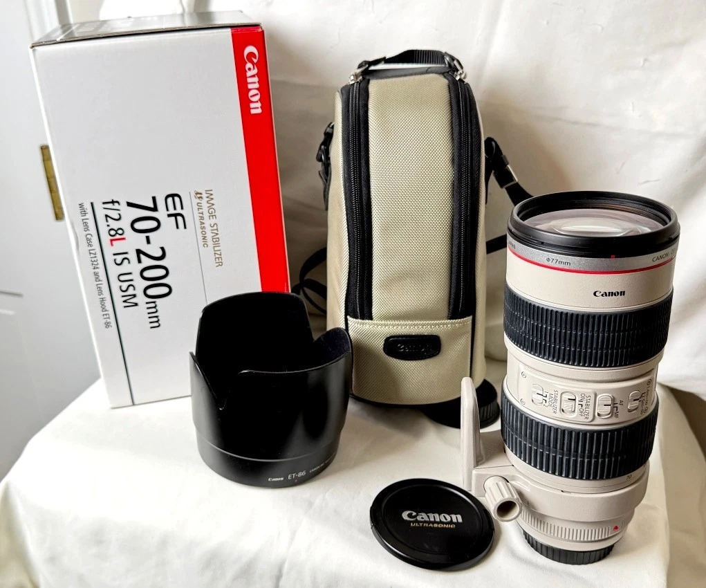 Canon 70-200mm Focal f/2.8 Camera Lenses for sale | eBay