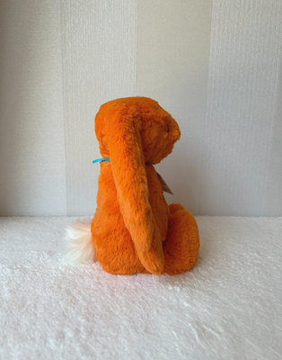 Jellycat Bashful Luxe Amberley Bunny Orange Medium Anniversary
