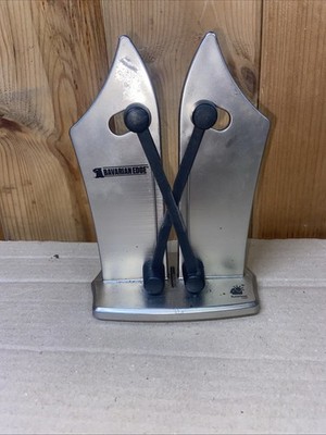 Bavarian Edge Knife Sharpener Silvery 6.5'' Tall 5'' Wide #JI-5117