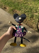 Vintage 70s Handmade Minnie Mouse Doll Collectible Walt Disney