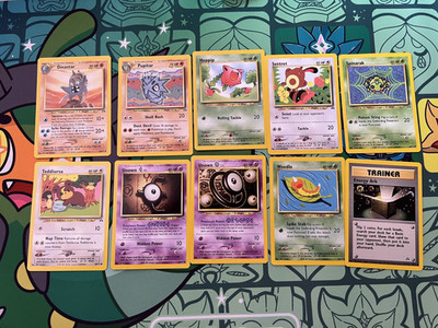 Neo Discovery Bundle x10 keine doppelten Pokemon Karten Set WOTC