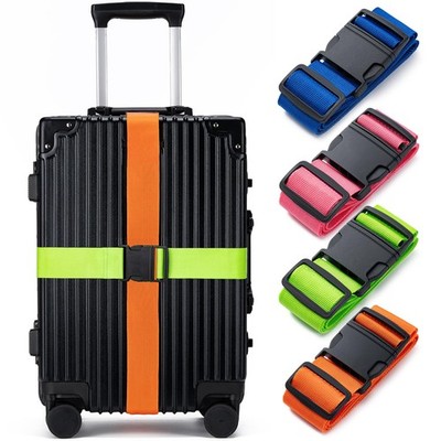 4 Pack Adjustable Luggage Straps Travel Suitcase Belt for Briefcase Travel Bags