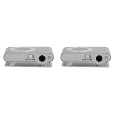 MP3 Music Player Set, 2pcs Portable Aluminum Alloy Digital Music Media Player