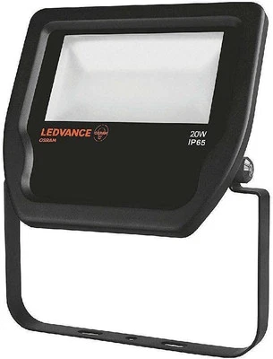 Faro Proiettore LED 20W Floodlight IP65 4000K Corpo Nero 2000 lm Ledvance