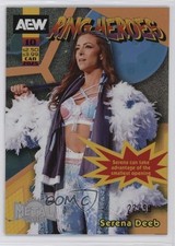 2025 Skybox Metal Universe AEW All Elite Wrestling Gold 22/99 Serena Deeb uf7
