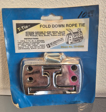Vintage Fold Down Rope Tie, Old New stock, Weighs 8.7 ounces USA made