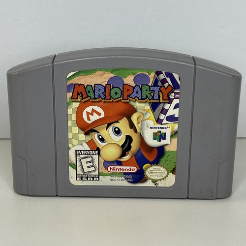Mario Party (Nintendo 64, N64 1999) Authentic Cartridge Original - Tested