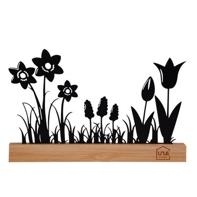 UNUS  Aufsteller Blumenwiese verschiedene Designs, Frühlingsdekoration