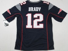NFL Patriots Brady ジャージ　サイズM Men's Nike Tom Brady Navy New England Patriots Game Retired Player