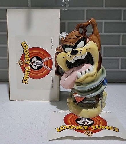 Figurine Résine Looney Tunes - Taz (Diable De Tasmanie) - Rare 7cm 1998 (Neuf)