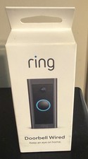 Ring Video Doorbell Wired - Black
