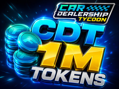Car Dealership Tycoon | CDT | 1M Trading Tokens | Cheap & Fast Delivery