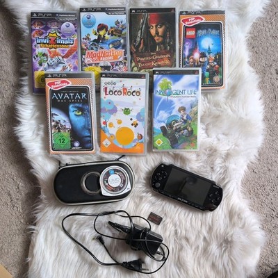 Sony PSP 1004 Playstation Portable + 8 Spiele + Case + 1 GB Speicherkarte 