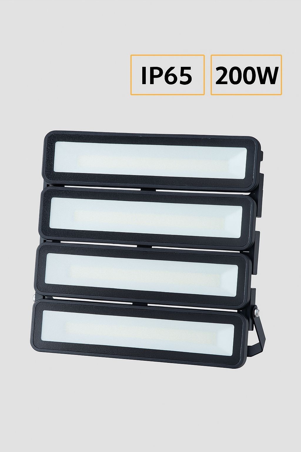 Faro LED 200W Modulare IP65 Luce Stadio e Strada - Alta Luminosità - 2