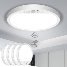 Akku Magnetische Deckenlampe mit Bewegungsmelder 50000mAh, 3CCT Dimmbar & Timer