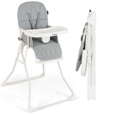 Baby High Chair Portable Folding Adjustable Footrest Removable Tray INFANS 6-36