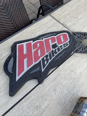 Vintage Haro Bikes Styrofaom  Dealer Sign