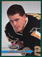 Jeff Daniels - 1993-94 Stadium Club #483 - Pittsburgh Penguins Hockey Card