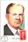Dr Jim Stamps Colorano Maximum Card President Herbert Hoover 1965 First Day