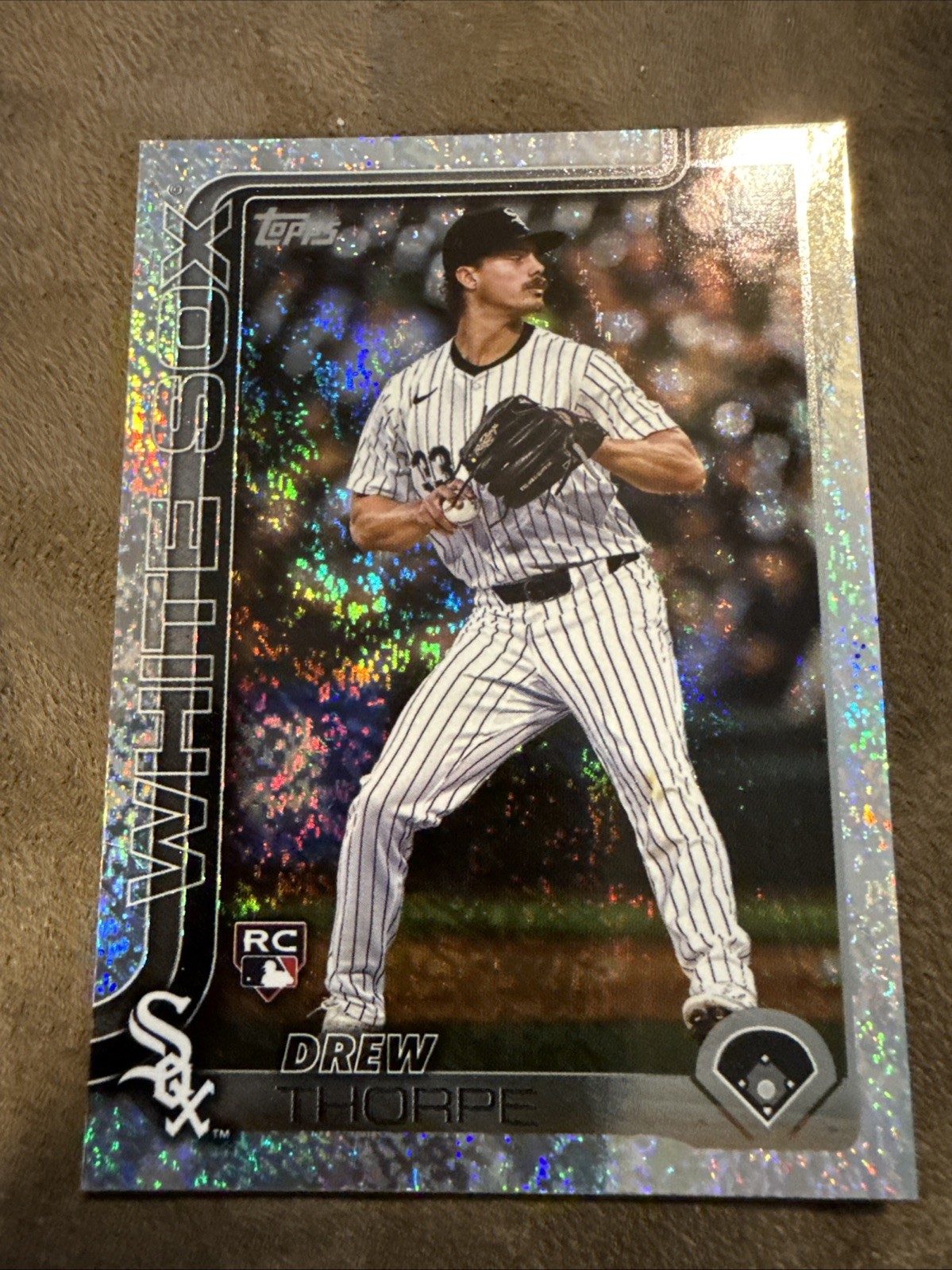 2025 Topps Series 1 - Drew Thorpe #320 Sandglitter (RC)