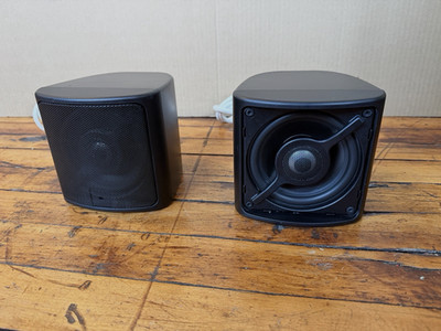 Canton Plus XS HiFi Compact Speakers Pair 4-8 Ohm 40/70W Germany Tested Working