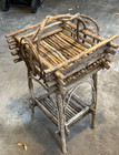 eBay Listing Title: Vintage Adirondack Twig Plant Stand Table Rustic Folk Art Ba — photo 2
