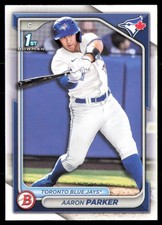 2024 Bowman Draft Aaron Parker 1st Bowman #BD-160 Toronto Blue Jays