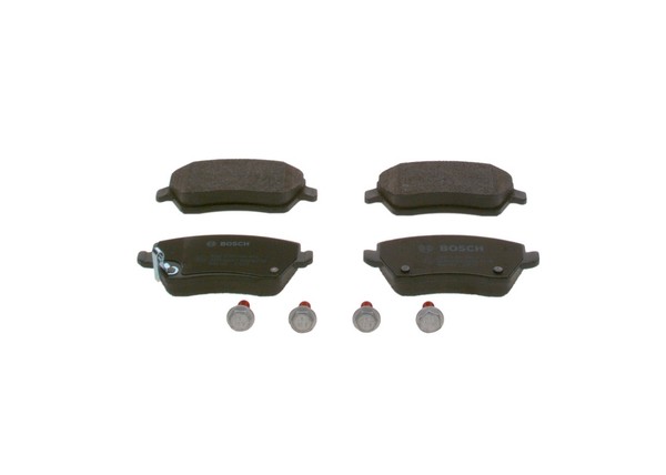 Bosch 0 986 494 573 Bremsbelagsatz, Scheibenbremse For Nissan-image