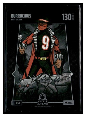 Bo Jackson Battle Arena Alpha #BF-20 Burrocious Joe Burrow Steel Foil