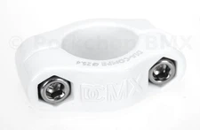 Dia-Compe MX 2 PIECE BMX bicycle seat clamp - 25.4mm (1") WHITE