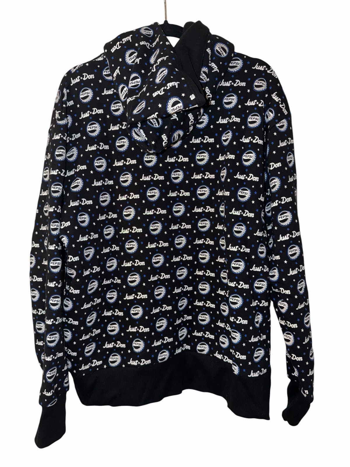 Just Don x Pepsi Men’s Medium Hoodie Sweatshirt Logo 2024 Rare Collaboration image 5