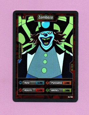 Ben 10 Alien Adventures Nr. 41/110 Zombozo Sammelkarte 2009 Französische Version