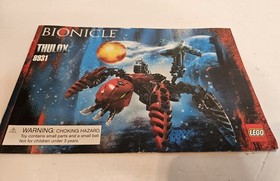 LEGO Bionicle Matoran of Mahri Nui 8931 - &ldquo; THULOX &ldquo; Complete Build w/ 1 Zamor