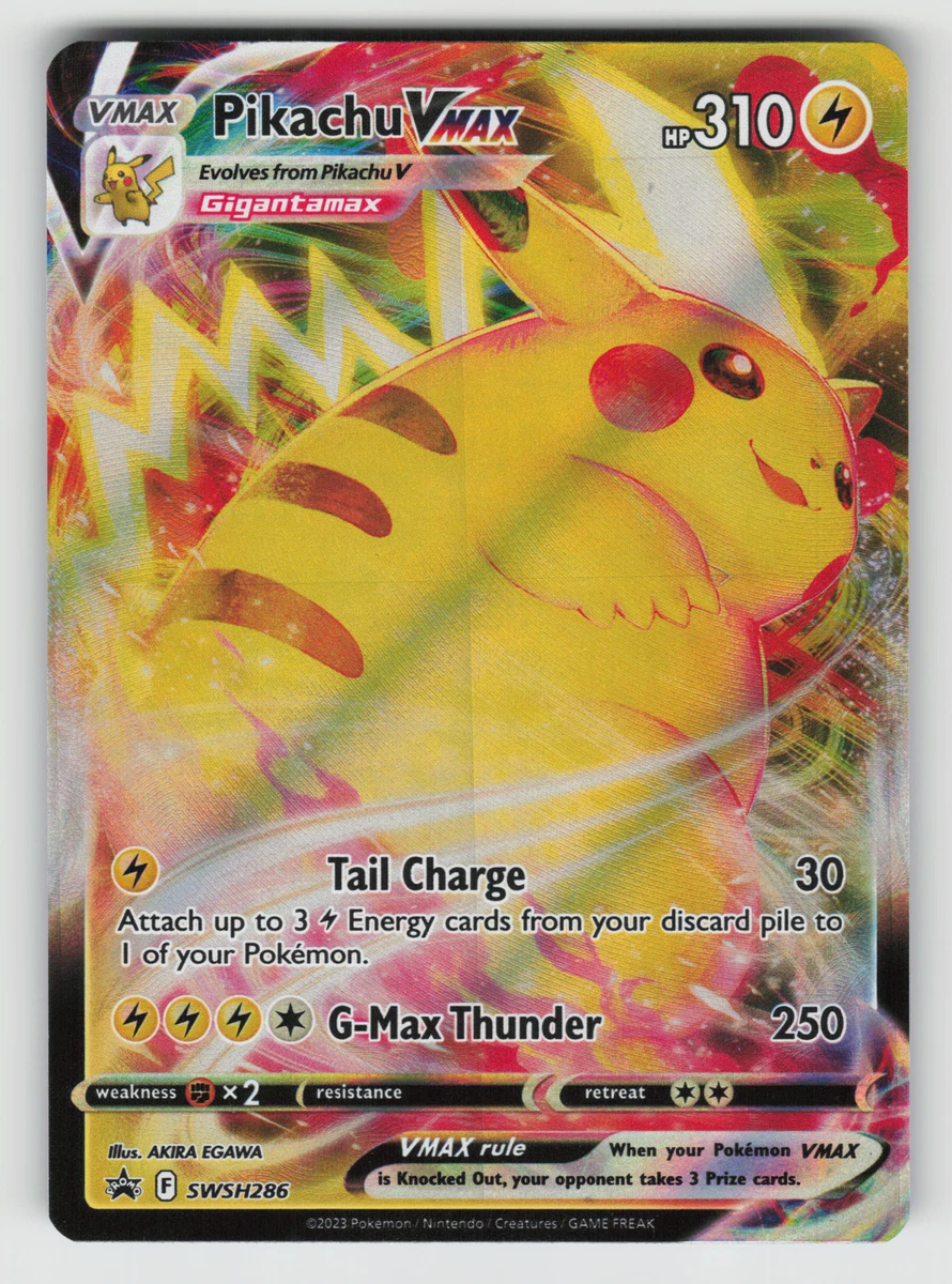 Pikachu VMAX SWSH286 SWSH: Sword & Shield Promo Cards for sale | eBay