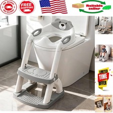 Potty Training Seat with Tall Splash Guard  Adjustable Heights - Durable  Safe