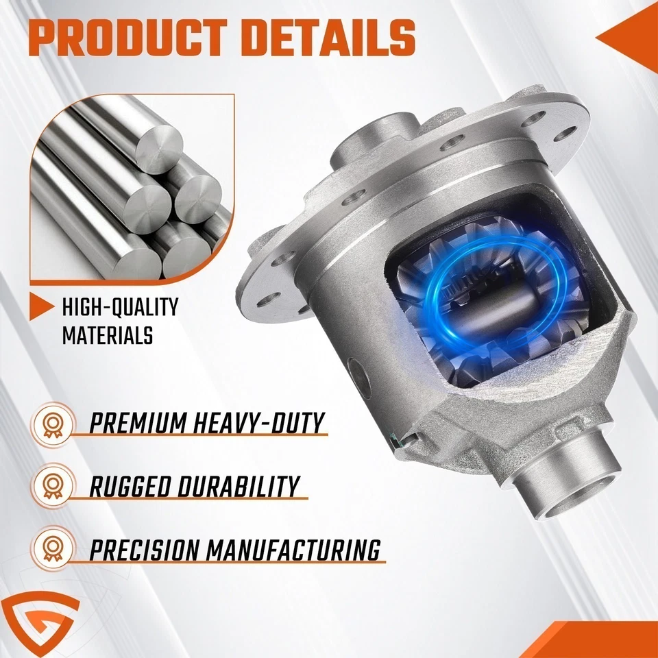 For GM Chevy 8.5" 8.6" 30 Spline Axles 10 Bolt Gear Rear Axle Differential Case| - Image 4 of 4