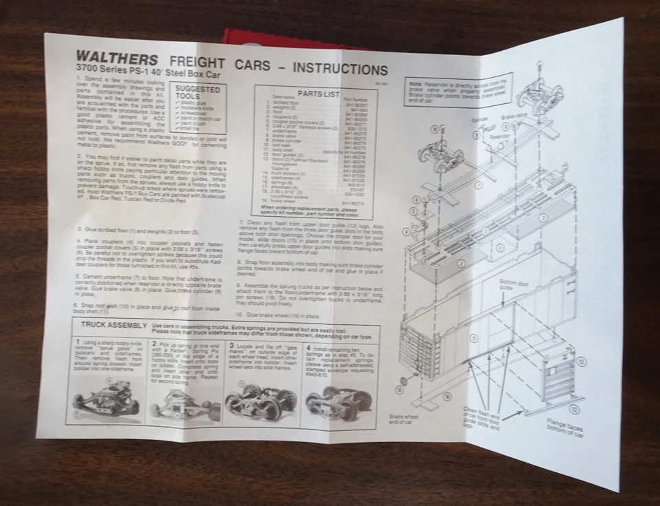 WALTHERS 40' PS1 Box Car NYC Pacemaker 932-3716 NIOB - Image 3 of 4