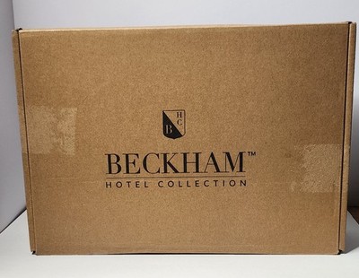 Beckham Hotel Collection Queen Sheet Set Dark Grey 500TC 100% Cotton 4pc